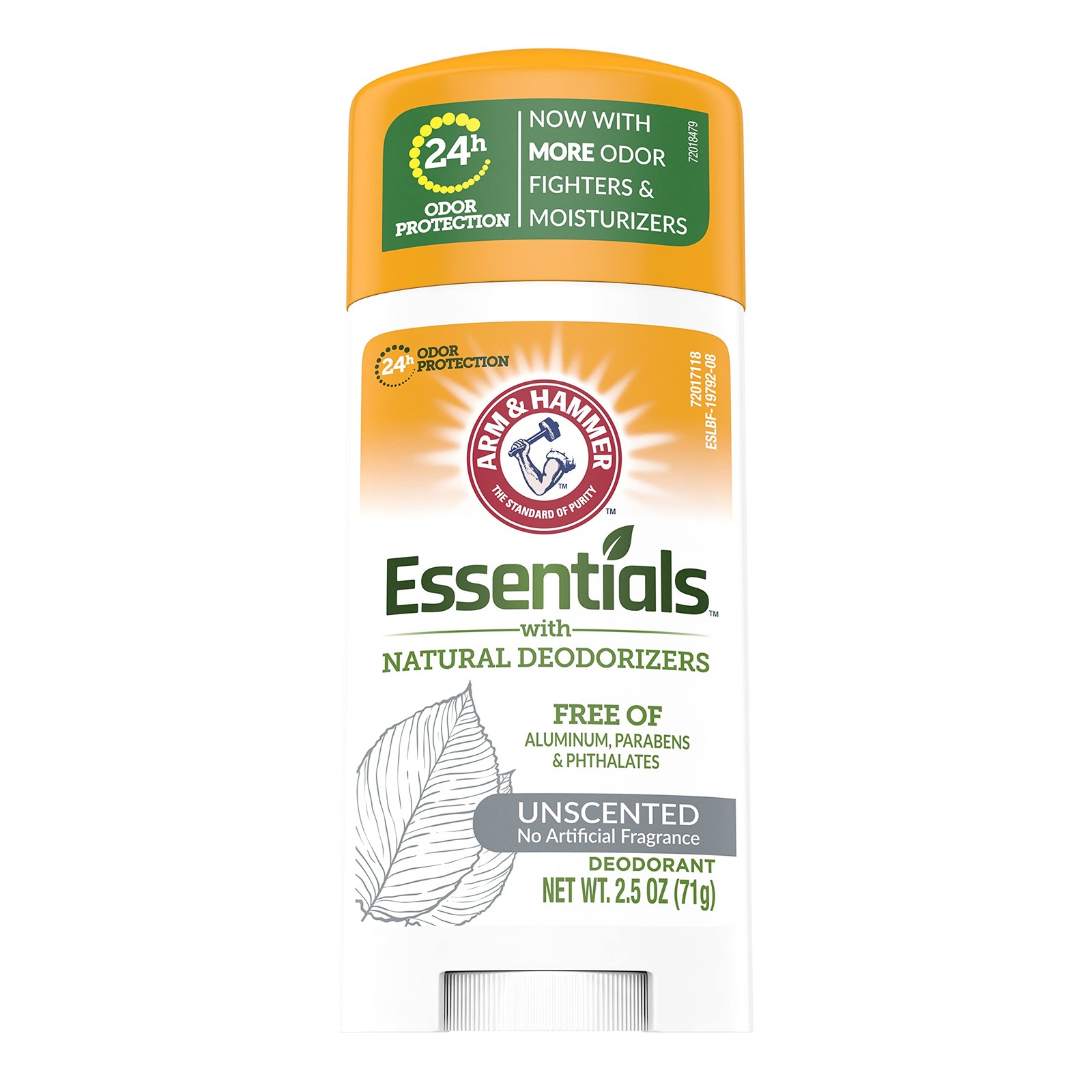 Arm & Hammer Essentials Solid Deodorant, 15 Ounce (Pack of 1), no