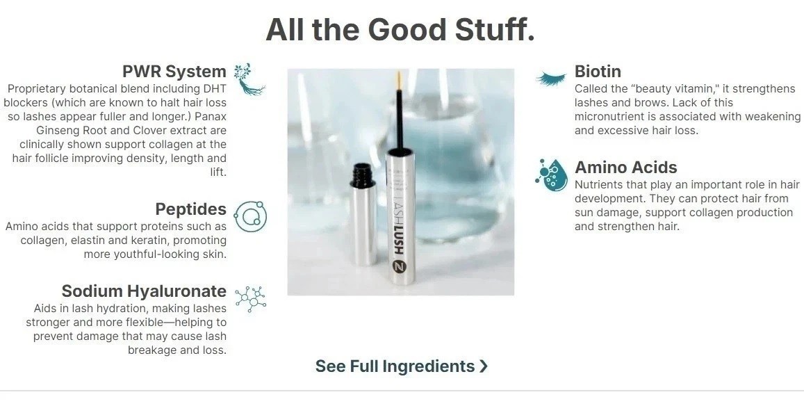 Neora LashLush Advanced Lash & Brow Growth Serum 3.5mL -New&Free ship🔥❗