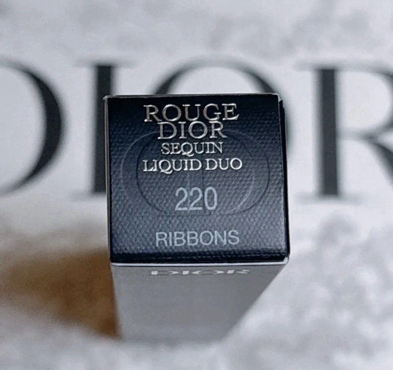 DIOR Rouge Dior Sequin Liquid Duo #220 Ribbons Holiday 2025 Limited Edition