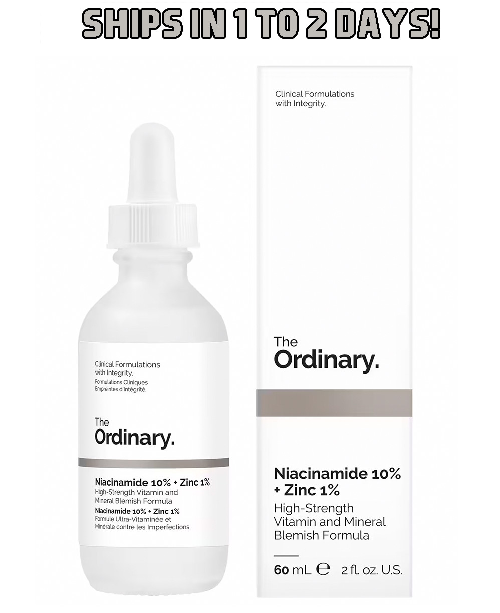 The Ordinary Niacinamide 10% + Zinc 1% 60ml New in Box!