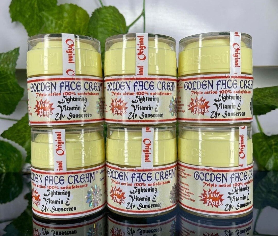 Authentic Golden Face Cream with Vit E & sunscreen (Buyer Beware of Fake)