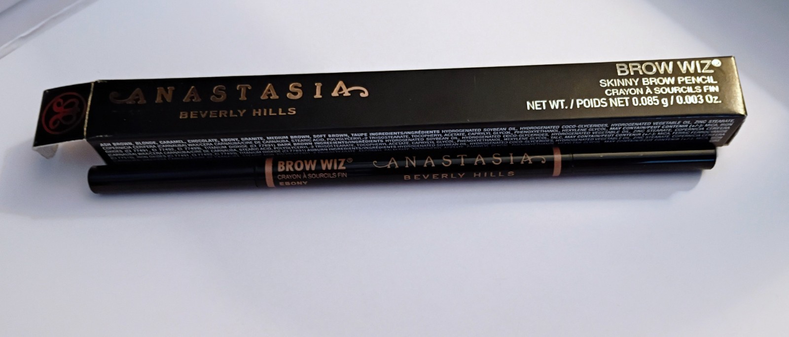 NIB Anastasia Beverly Hills BROW WIZ Brow Pencil Full Size 0.085g