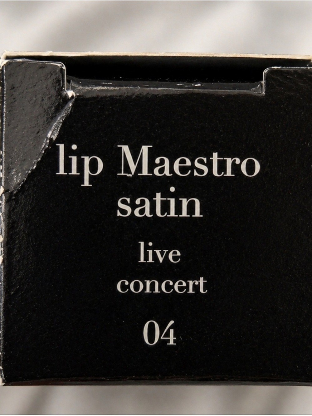 Giorgio Armani Lip Maestro Satin Lip Color in 04 Live Concert NEW