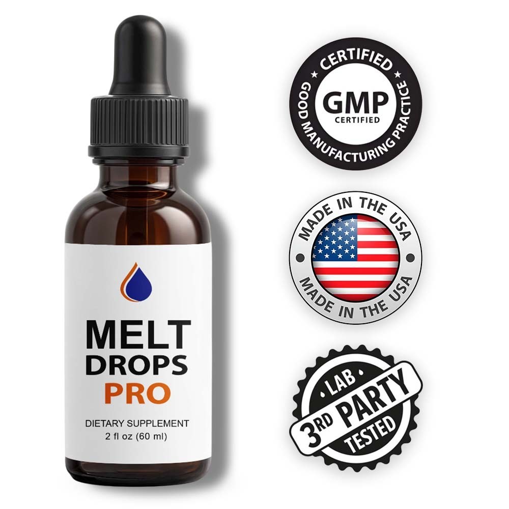 (1 Pack) Melt Drops Pro for Weight Loss – Premium Fat Burning Support Formula