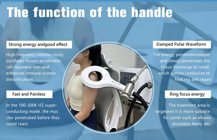 Spa Physio Pain Magnetic Transduction Therapy Magneto EMTT PEMF Massage Machine