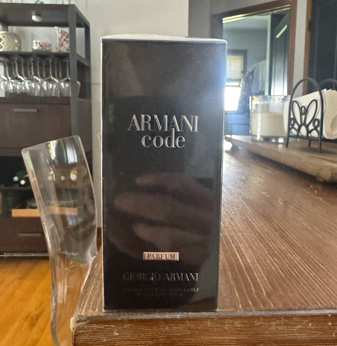 Giorgio Armani Armani Code Parfum Men 3.7 fl oz Regular Size New in Box
