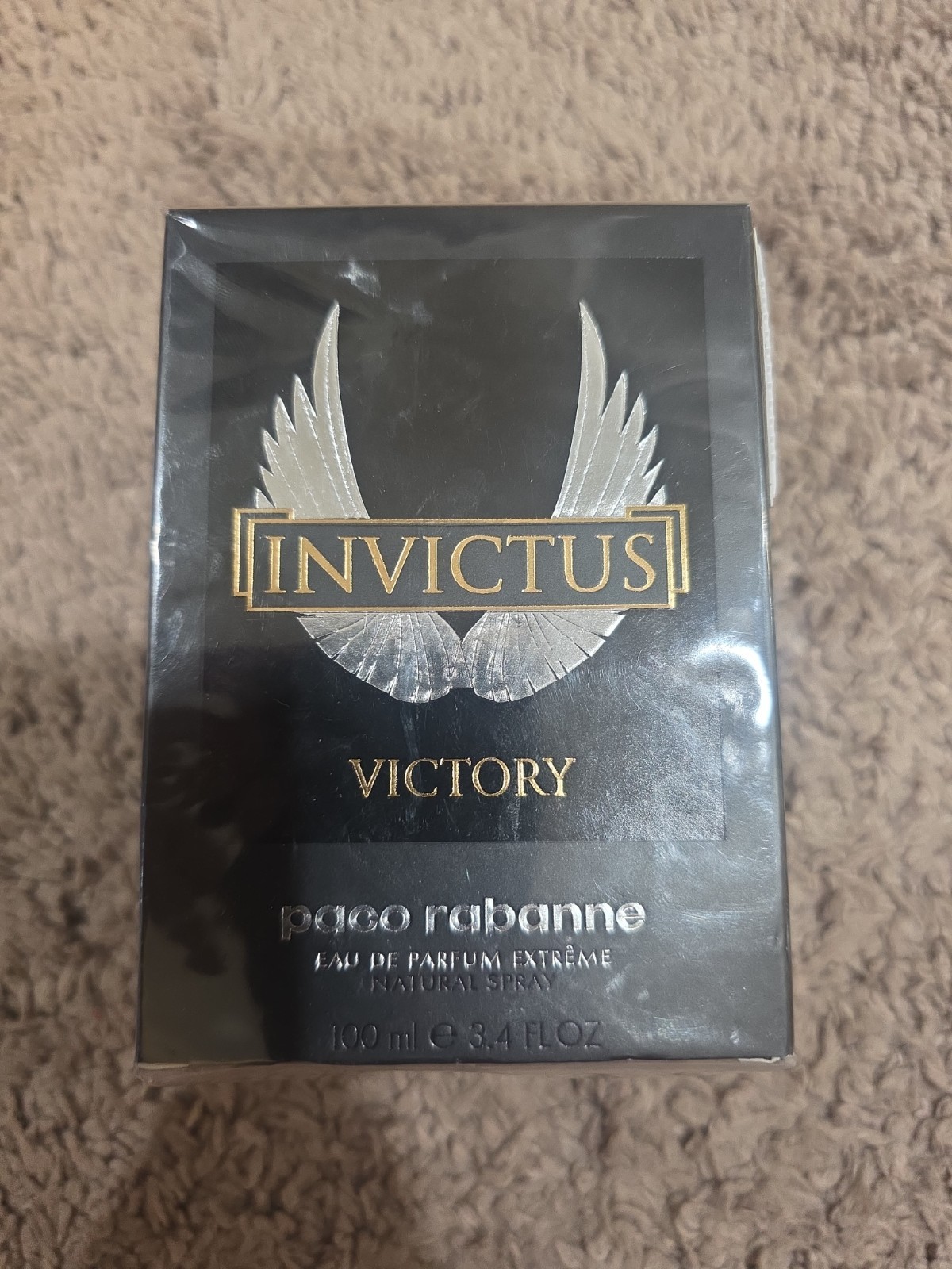 Invictus Victory by Paco Rabanne 3.4 oz EDP Extreme Cologne for Men New Sealed
