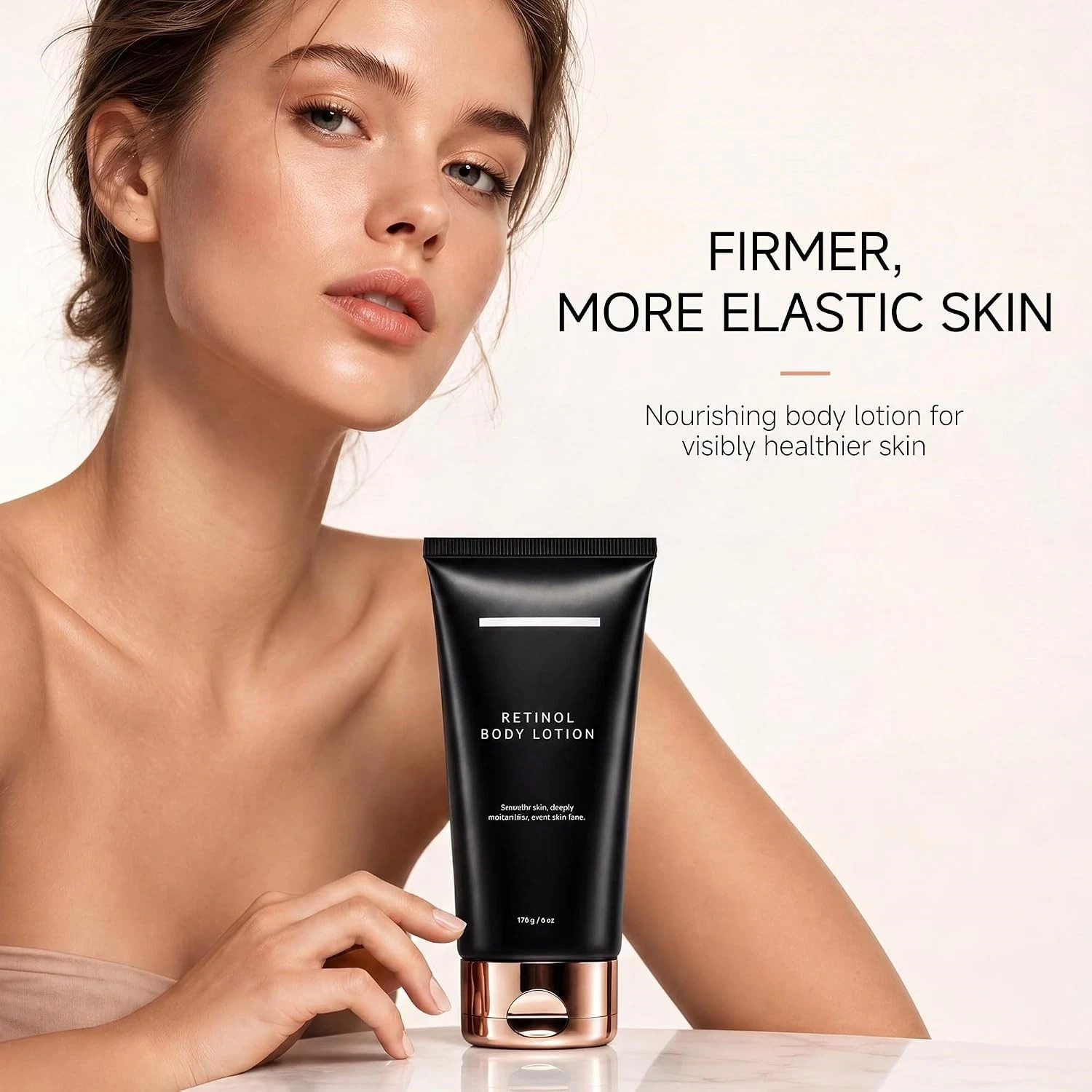 Retinol Anti Aging Body Lotion Firming Cream Crepey Skin Moisturizer 6oz 170g