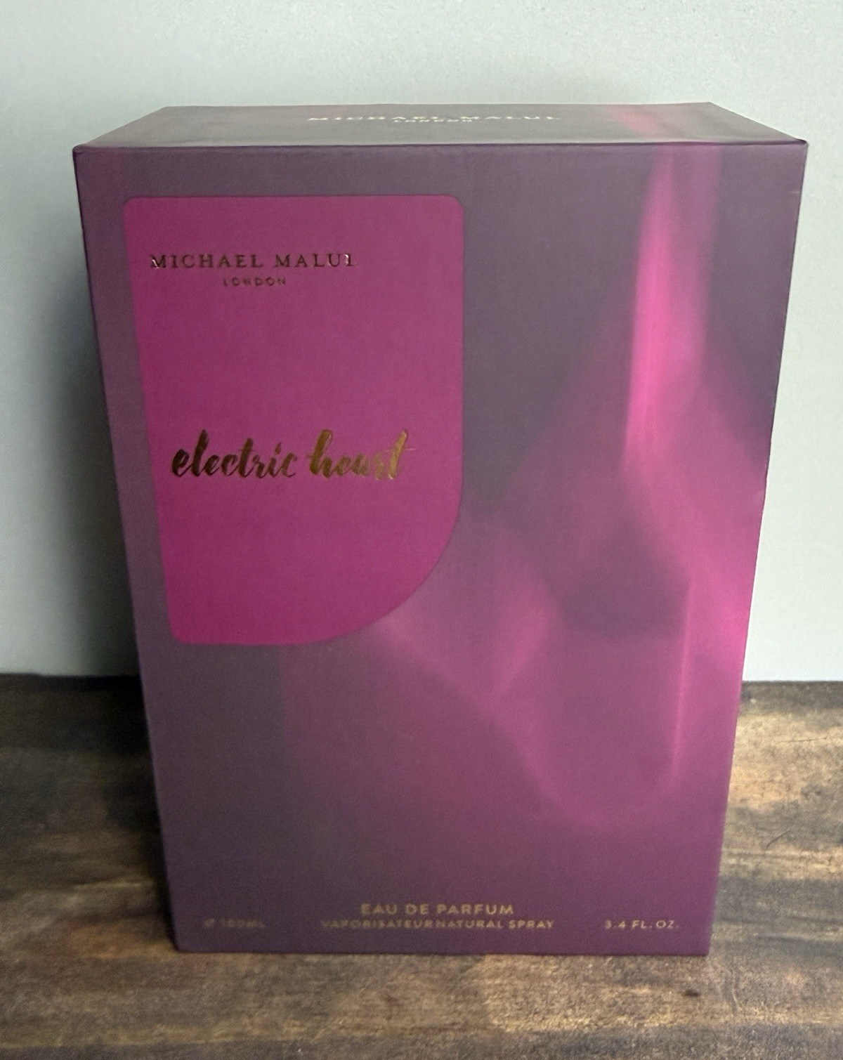 Michael Malul London Electric Heart Eau de Parfum Spray, 3.4 fl oz Regular Size