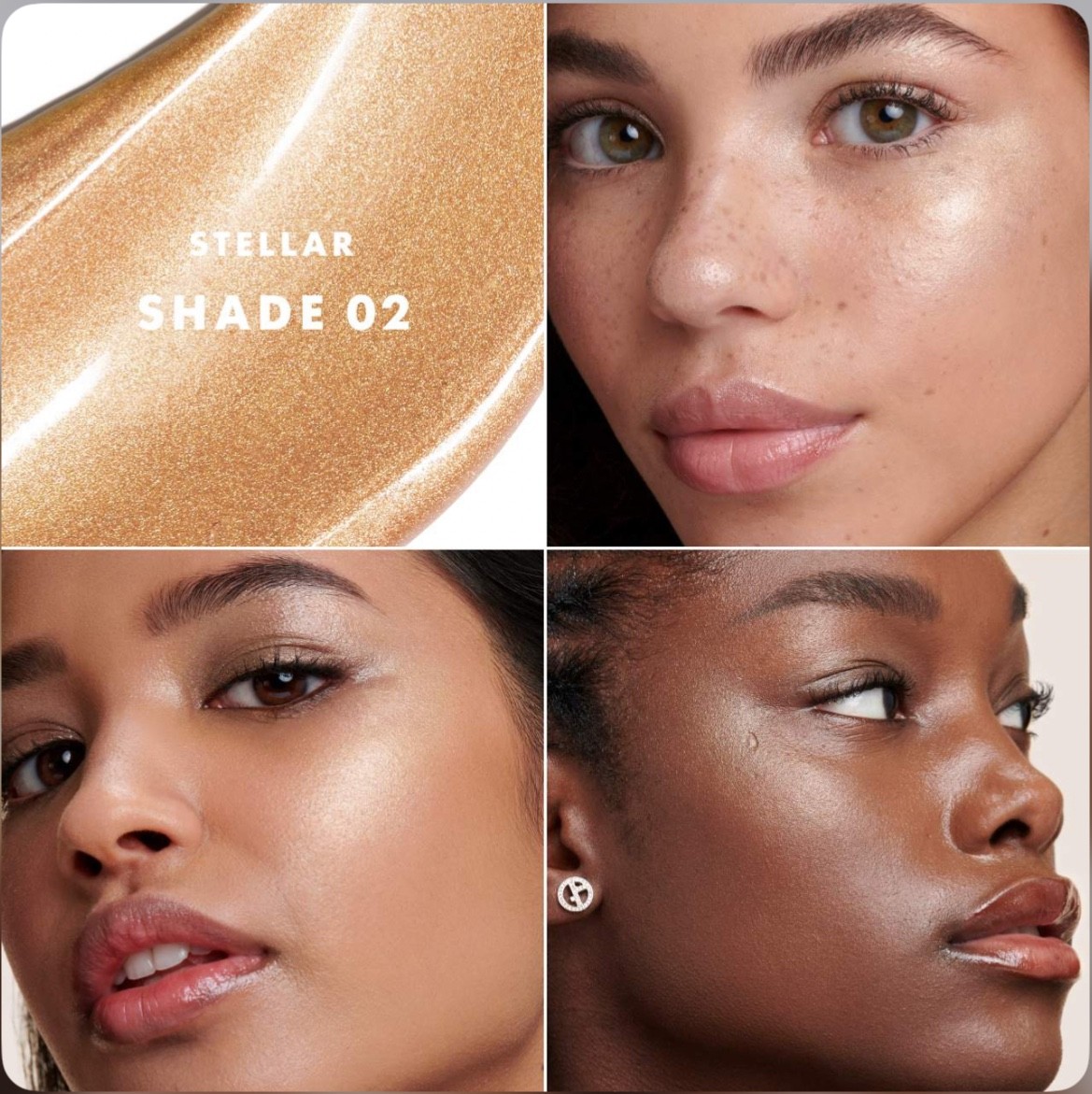 giorgio armani luminous silk Acqua highlighter in shade 2 Stellar