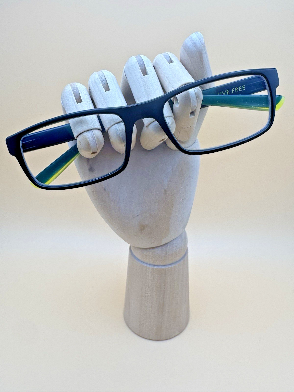 Nike Live Free 7090 010 Matte Black Green Eyeglasses Frames 53-17 140 Men