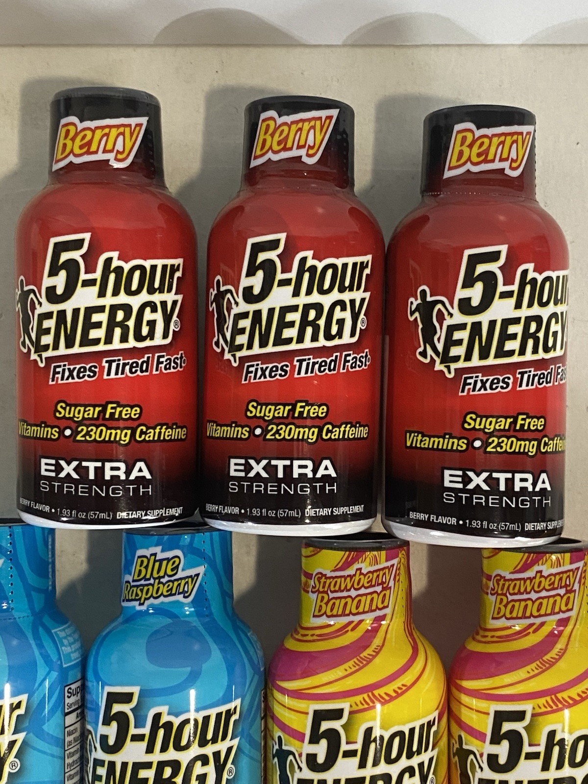 (21) 5-hour Energy Extra Strength, Variety, Energy Shot, 1.93oz. Bulk, 7 Flavors