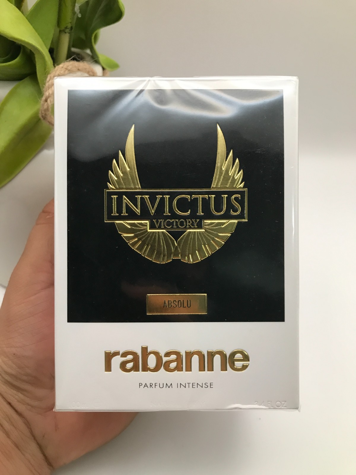 Paco Rabanne Invictus Victory Absolu 3.3/3.4 oz Parfum Intense 100 ml Spray Men
