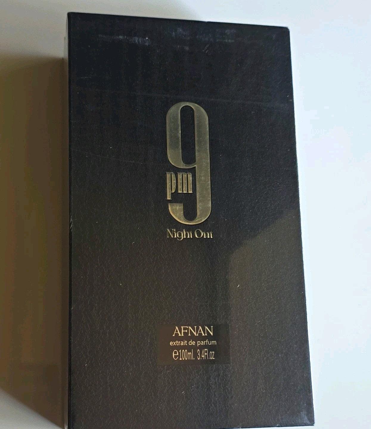 Afnan 9 PM Night Out Extrait de Parfum 3.4 fl oz Spray, Regular Size