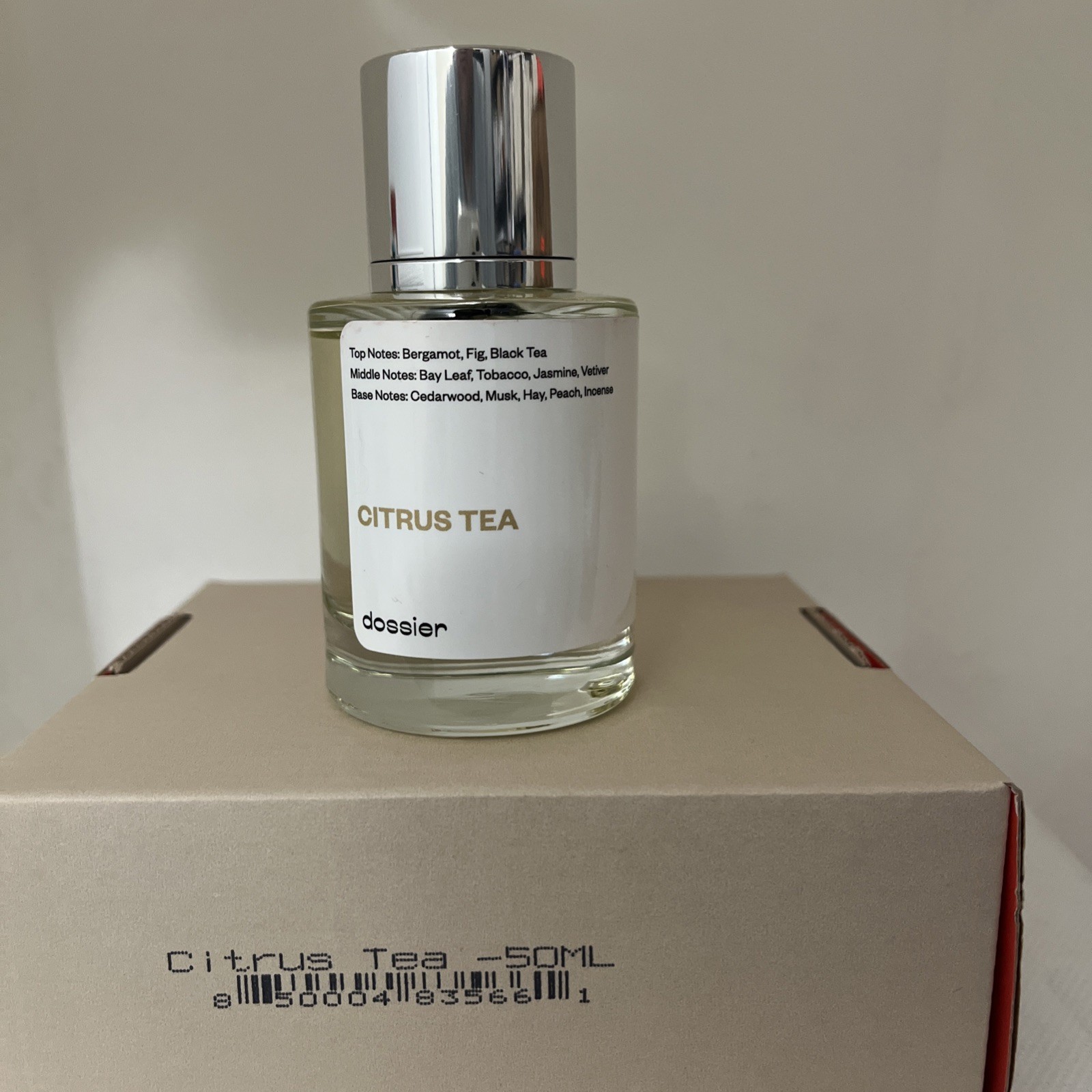Dossier Citrus Tea Eau de Parfum 1.7 Fl oz / 50 mL Perfume NEW IN BOX
